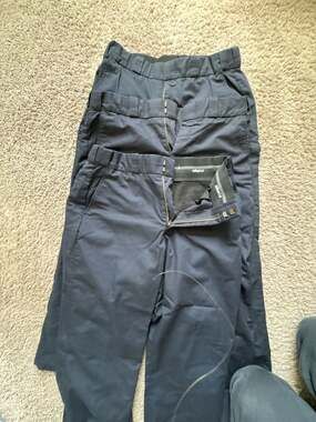 (3 pairs) Elbeco Tek3 Tactical Uniform Pants Size 34R